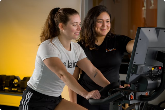 Contact Pledge To Fitness and book a free 30-min workout in our Bellaire fitness studio or online.