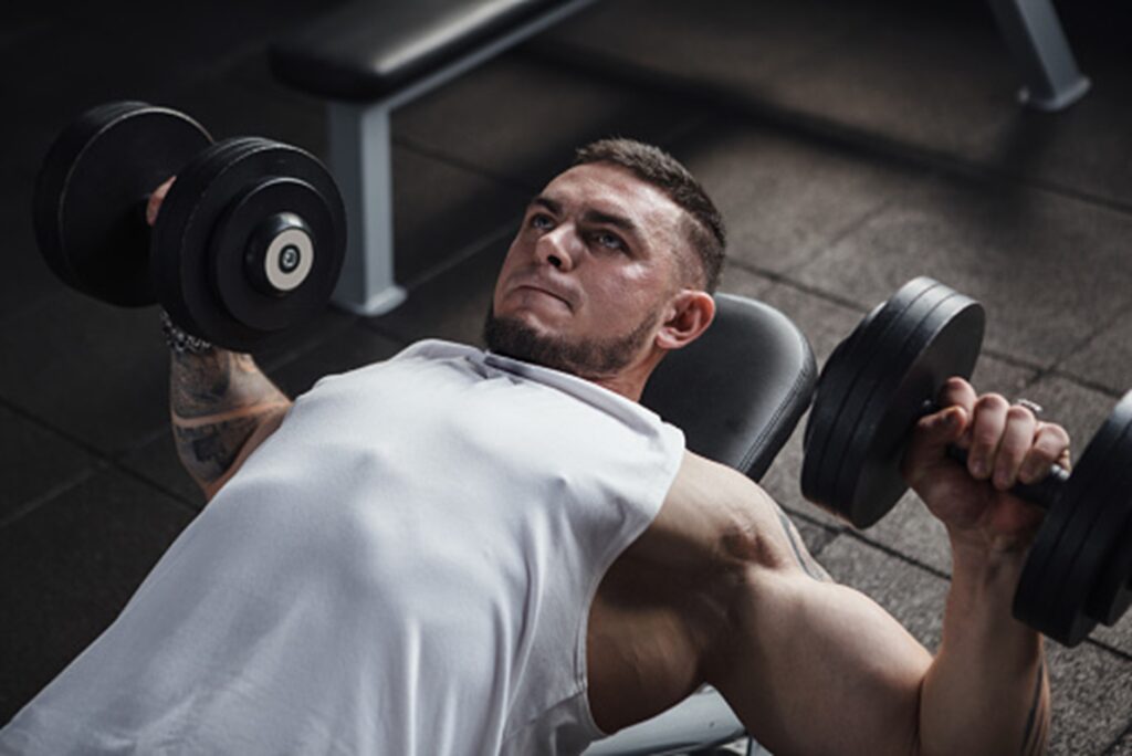 Hypertrophy training is about muscle building. Pledge To Fitness Trainers can guide you to do it.